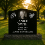 Single Black Granite